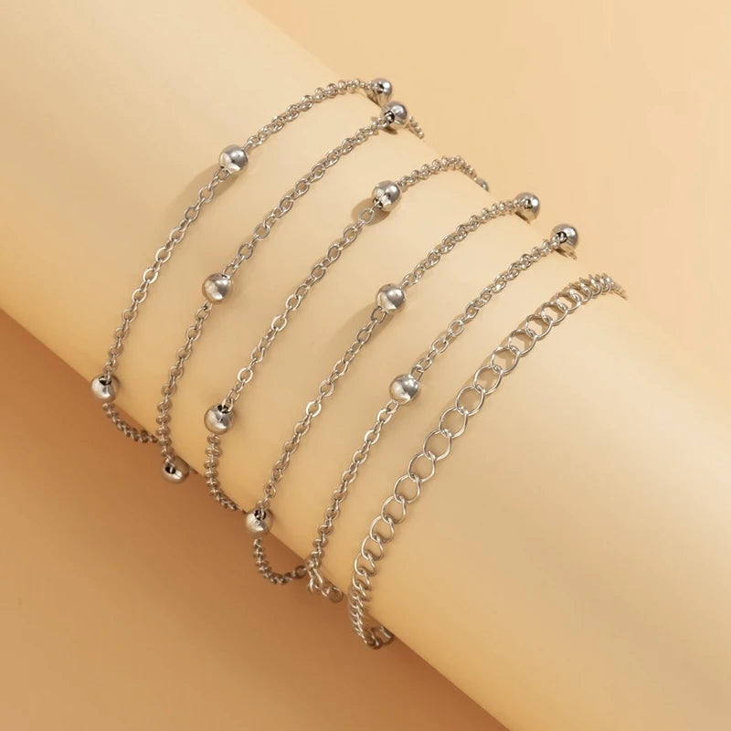 New Fashion Belly Chain Simple Sexy Metal Waist Chain Women'S Summer Beach Jewelry